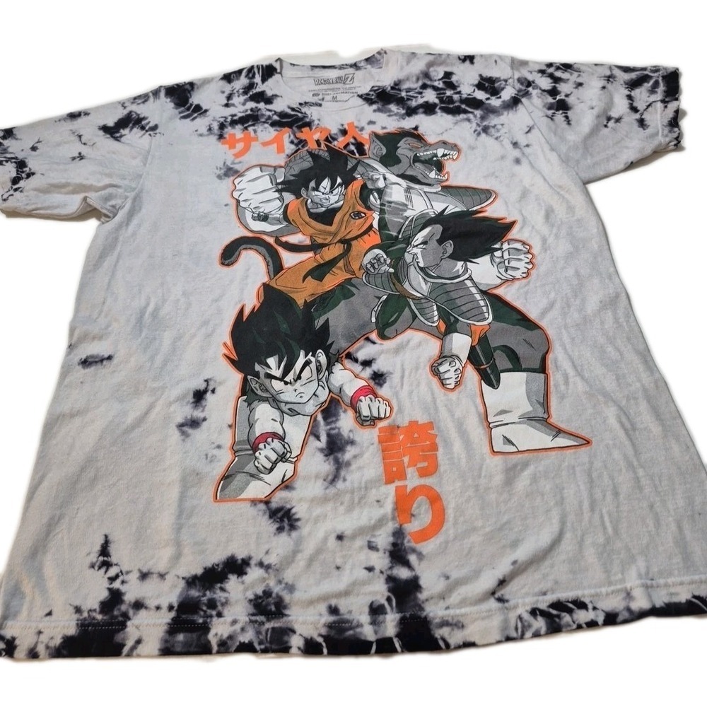 Dragon Ball Z Tie Dye shirt‎ Goku 💯 cotton-size medium